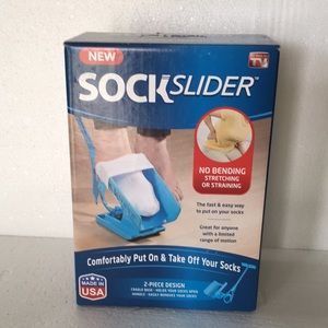 Sock Slider Easy as 1-2-3 Comfortably On & Off